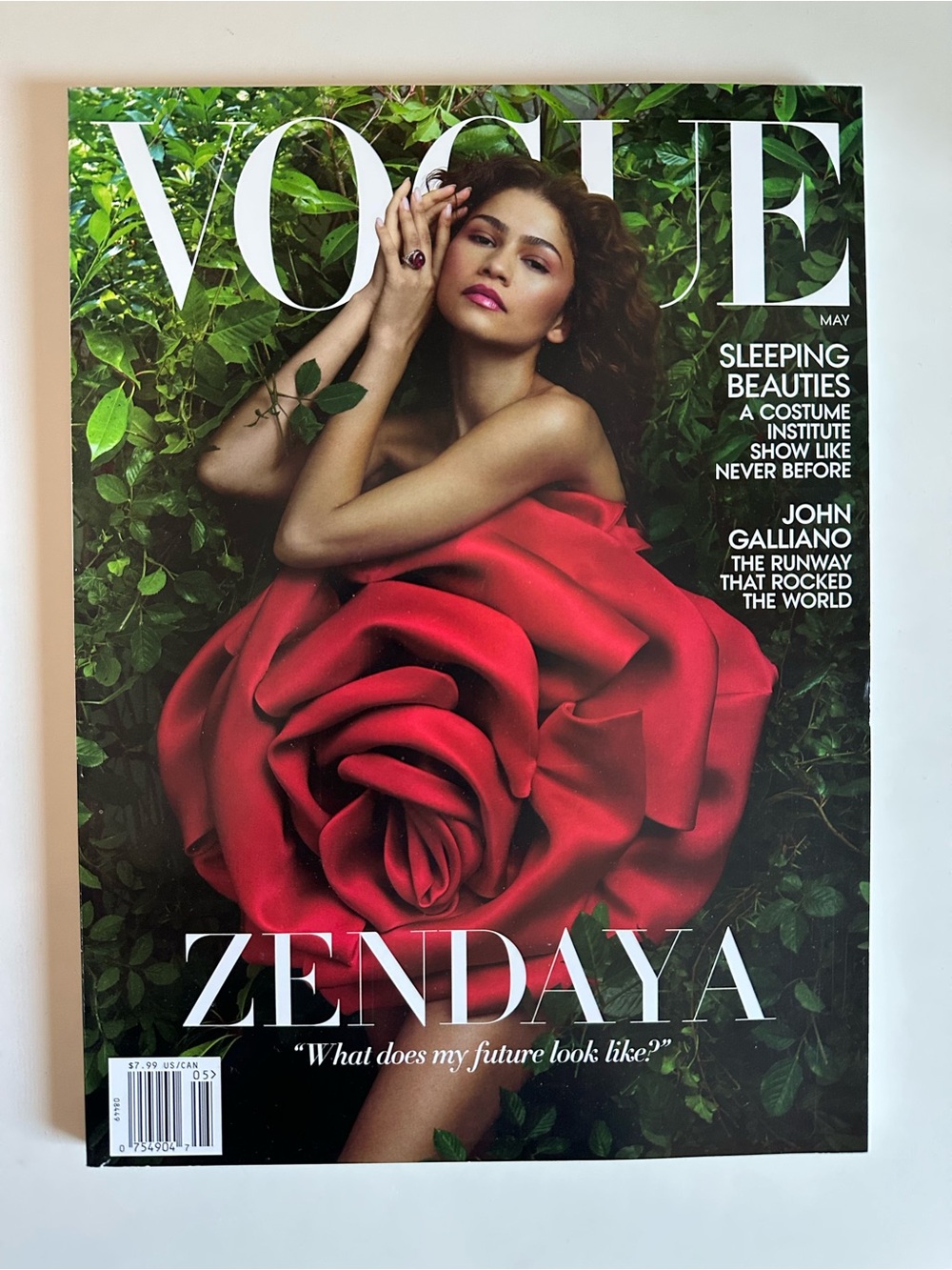 Vogue Magazine May Issue featuring Zendaya